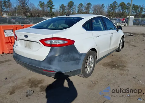 2016 Ford Fusion S from USA, damaged, VIN 1FA6P0G74G5118886